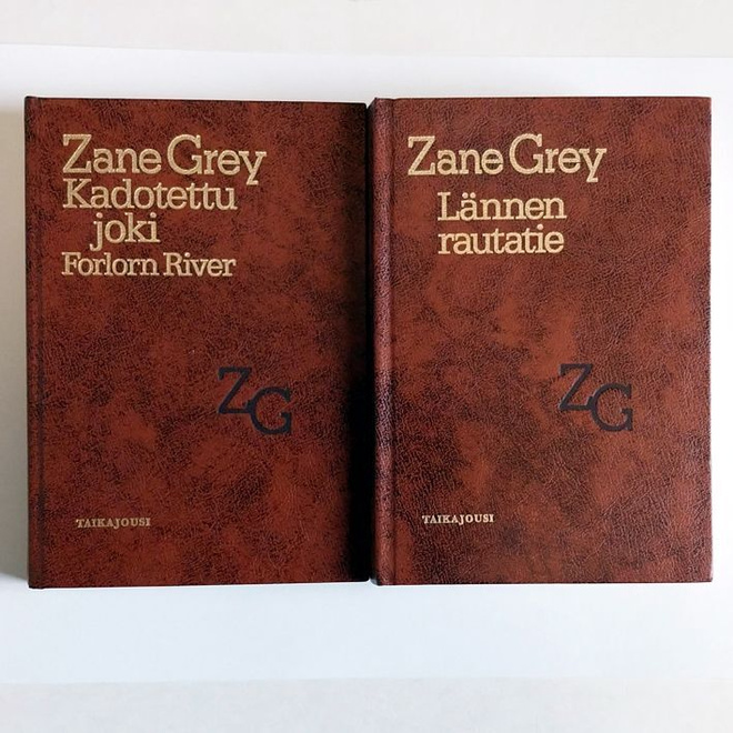 Zane Grey : Kadotettu joki – Lännen rautatie