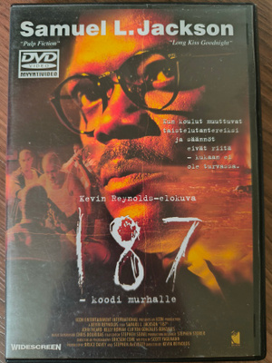 DVD: 187-KOODI MURHALLE (Suomijulkaisu)