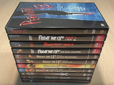 Perjantai 13. päivä (Friday the 13th) -kokoelma (12DVD)
