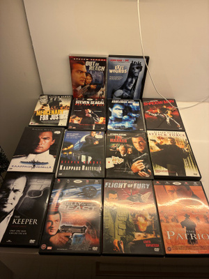 Steven seagal dvd 14 kpl