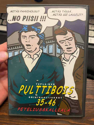Pulttibois originaalijaksot 35-46 (Kalliala, Petelius,2-dvd)