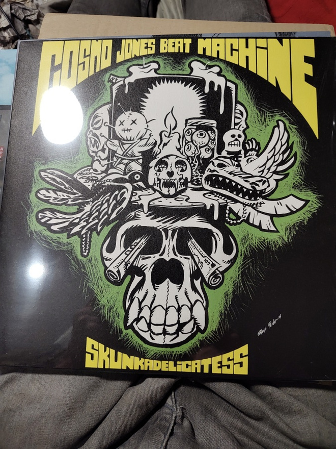 LP+CD Cosmo Jones Beat Machine: Skunkadelicatess