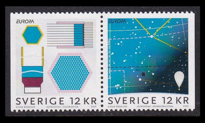 Ruotsi 2687-8DD1 ** Europa astronomia (2009)