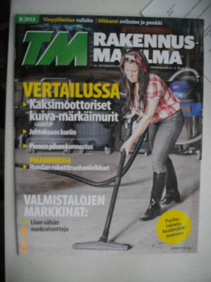Tekniikan Maailma - Rakennusmaailma Nro 8/2013 (24.3)