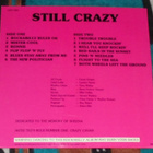 CRAZY CAVAN 'N' THE RHYTHM ROCKERS ~ Still Crazy ~ LP Suomi - pikkukuva 2