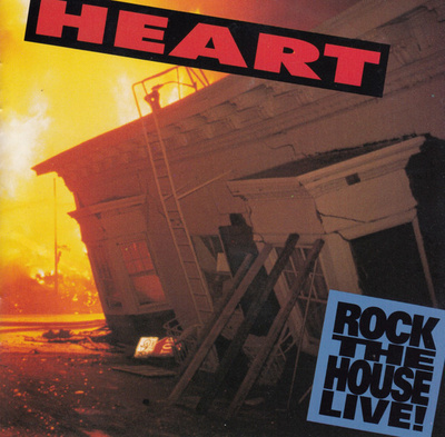 Heart - Rock The House Live! (CD) HYVÄ KUNTO!!