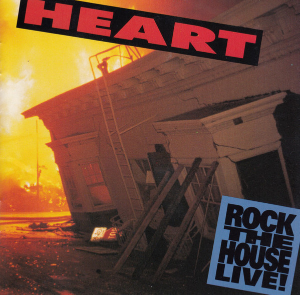 Heart - Rock The House Live! (CD) HYVÄ KUNTO!!