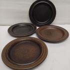 ARABIA, PROCOPE, RUSKA -LEIPÄLAUTASET, 4 KPL - pikkukuva 1