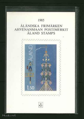 Ahvenanmaa  Postimerkkien vuosilajitelma v 1985