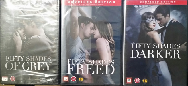 Fifty Shades Of 1-3 -DVD