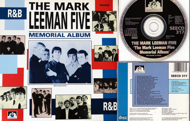 The Mark Leeman Five – Memorial Album Cd Uk 1991