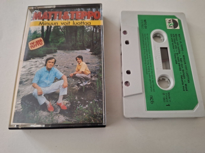 MATTI ja TEPPO - MINUUN VOIT LUOTTAA c-kasetti