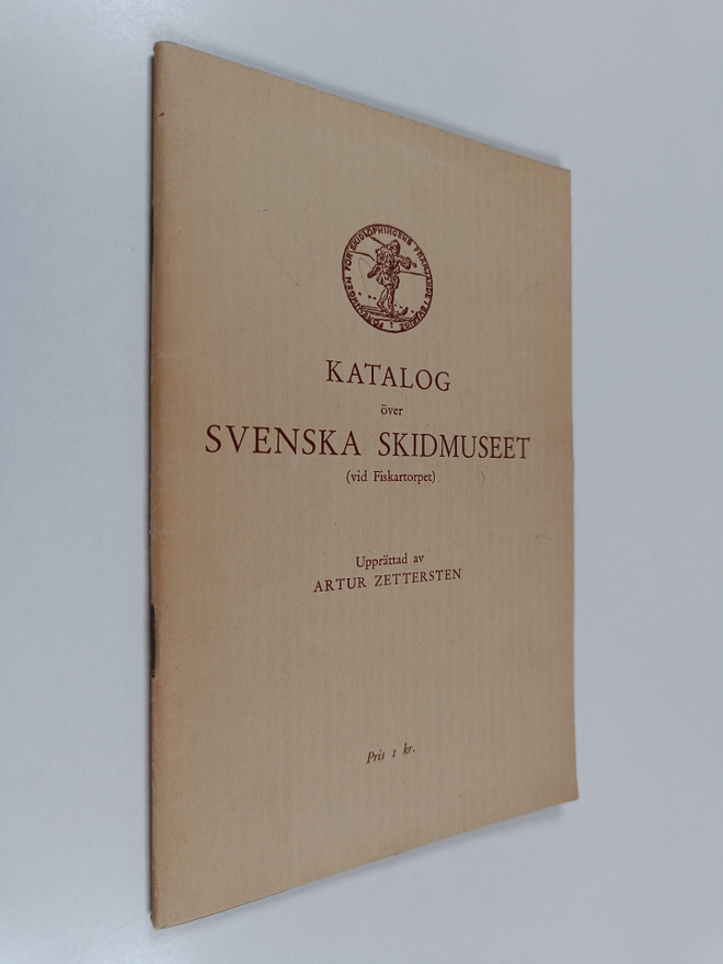 Artut Zettersten : Katalog över svenska skidmuseet (vid f...