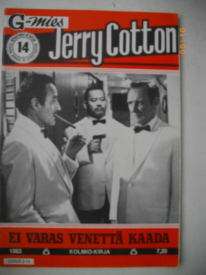 Jerry Cotton 14/1982: Ei varas venettä kaada (21.5)