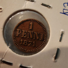 1 penni 1871 - pikkukuva 4