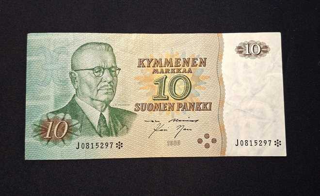 *Tähti* 10 Markkaa 1980 Kunto 6-7