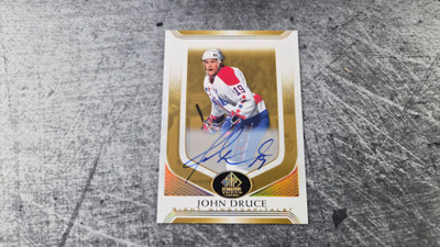 John Druce 2020-21 SP Legends Auto