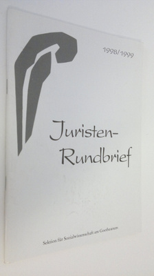 Juristen-Rundbrief 1998/1999