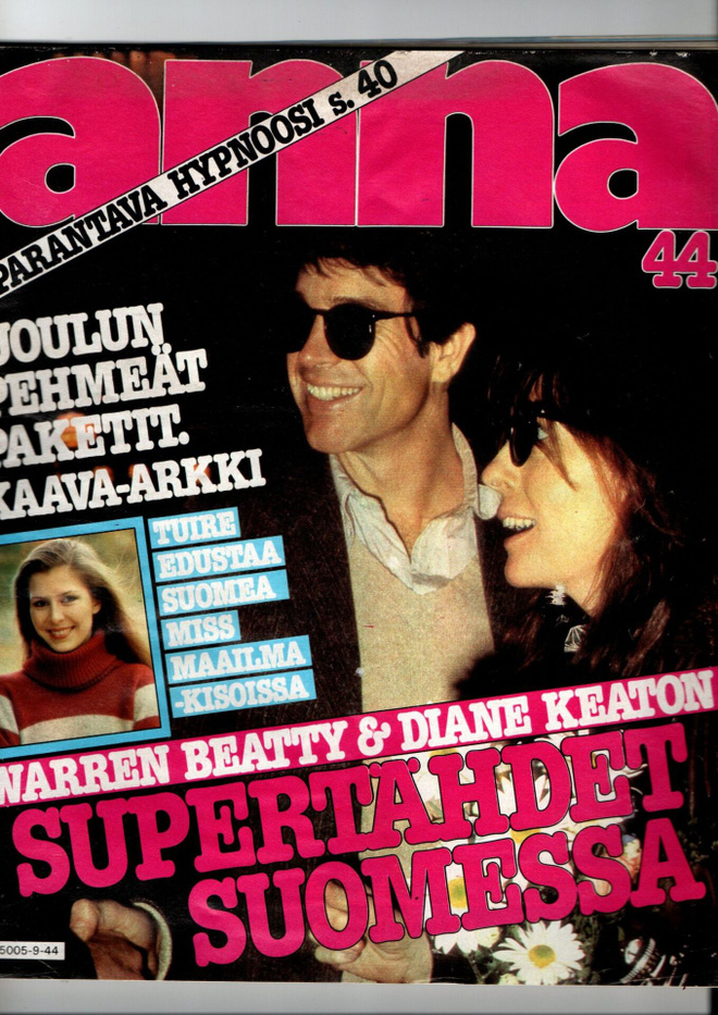 Anna n:o 44 1979 Warren & Diane. Grace Kelly 50 v. Käte Nybe