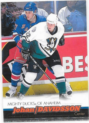 1999-00 Pacific #2 Johan Davidsson Anaheim Mighty Ducks