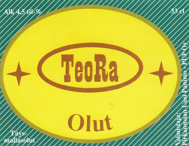 Olutetiketti,  TeoRa olut c9