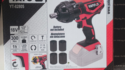 Pulttikone ilman akkua ilman laturia Yato YT82805