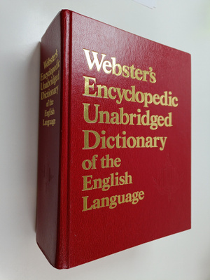 Webster's encyclopedic unabridged dictionary of the Engli...