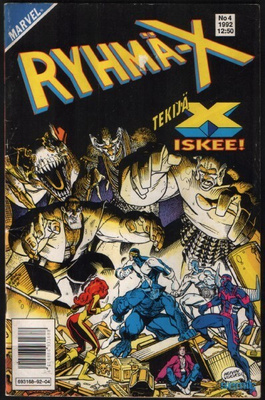 Ryhmä-X 4/1992 Tekijä-X