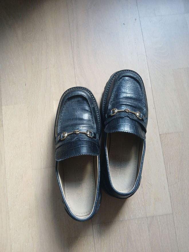 Selected Femme loaferit nahkaa 40