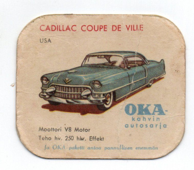 Kahvilappu OKA CADILLAC COUPE DE VILLE