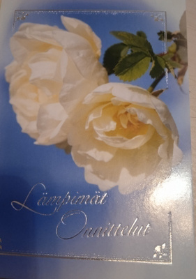 no 1 - lämpimät onnittelut - 2 ruusua