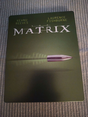 THE MATRIX BLURAY STEELBOOK