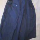 Tummansininen Vintage Hame C 38 Finn Flare - pikkukuva 2