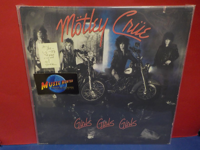 Mötley Crüe - Girls, Girls, Girls M-/M- LP