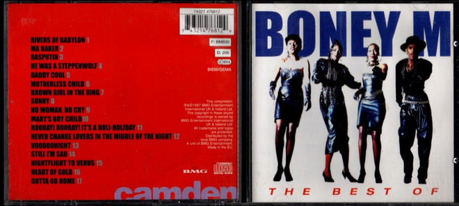 Boney M The best of cd