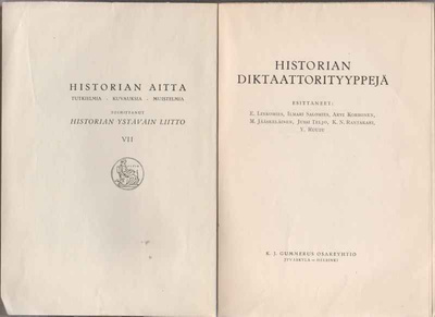 Linkomies,E[et al]: Historian diktaattorityyppejä,G 1937,nid