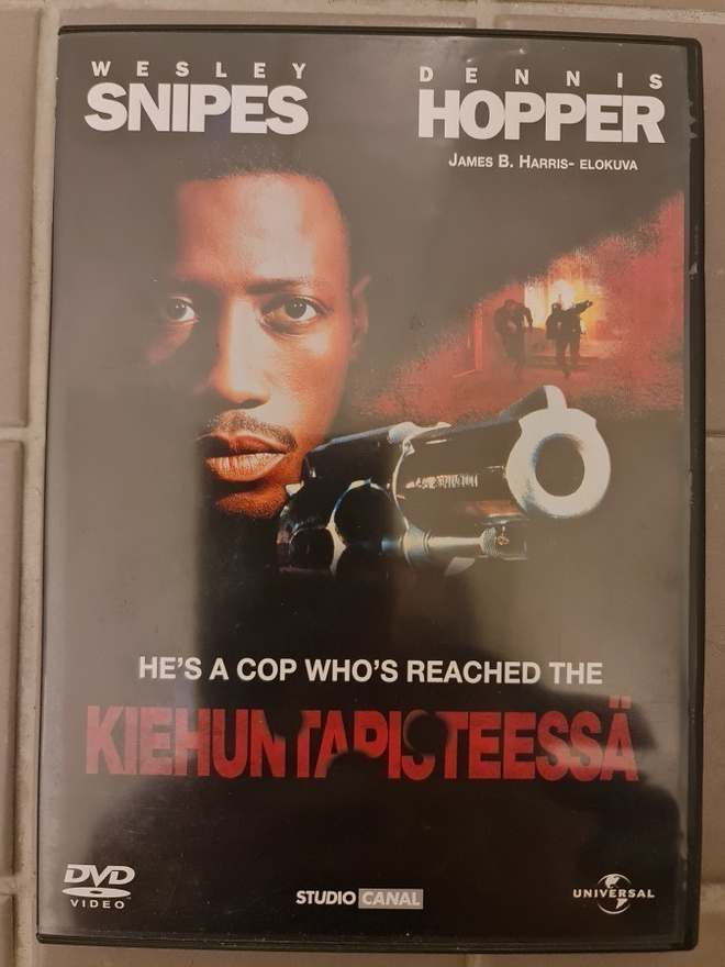 kiehuntapisteessä, Dvd, Wesley Snipes, Dennis Hopper