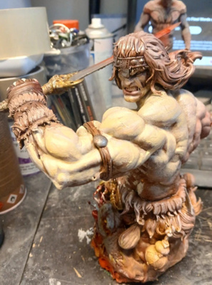 CONAN BUST 25cm - HEAD HUNTER STORE.
