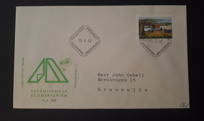 1968  Kesämatkailu  kerhokuori