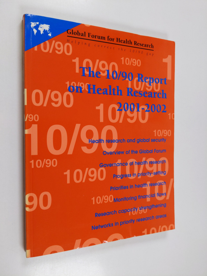 The 10/90 report on health research 2001-2002