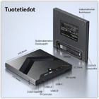 Ulkoinen CD/DVD-asema USB 3.0 + 7-in-1 Hub #31546 - pikkukuva 2