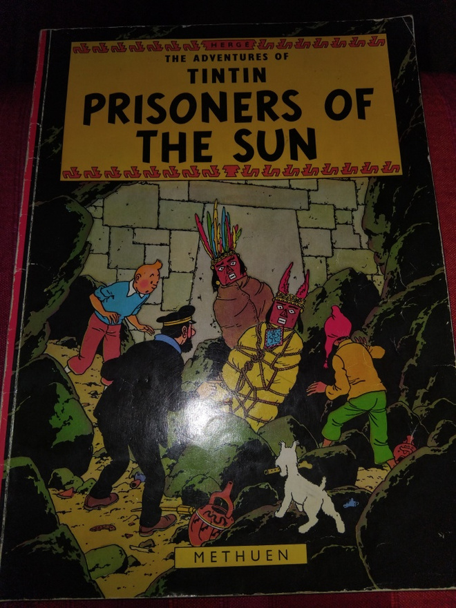 Tintin prisoners of the sun