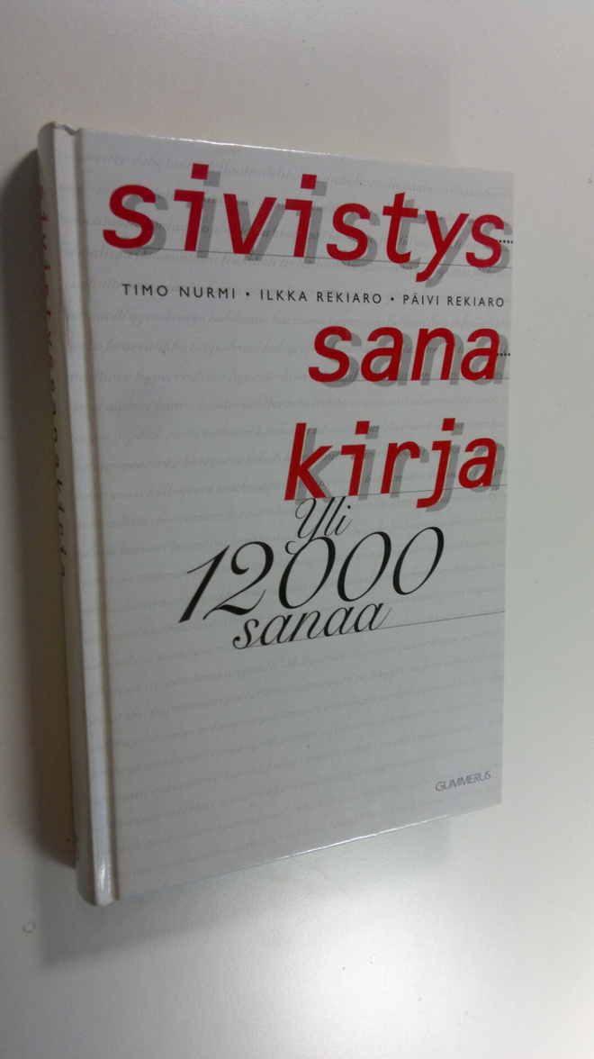Timo Nurmi : Sivistyssanakirja
