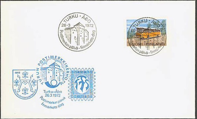 1972 Postimerkinpäivä Turku