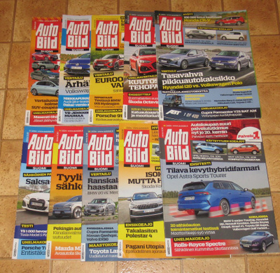 Auto Bild 2-12 2024, puuttuu N:o8. Kerralla