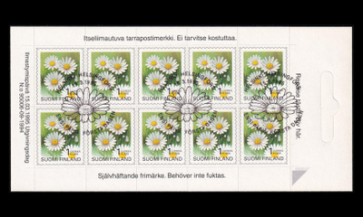 1291-A o Päivänkakkara tarra-arkki EPL (1995)
