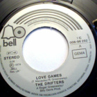 THE DRIFTERS  ::  LOVE GAMES ::  VINYYLI  7"    1975 - pikkukuva 3