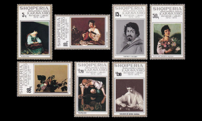 Albania 1641-7 ** Caravaggion syntymä 400v (1973)