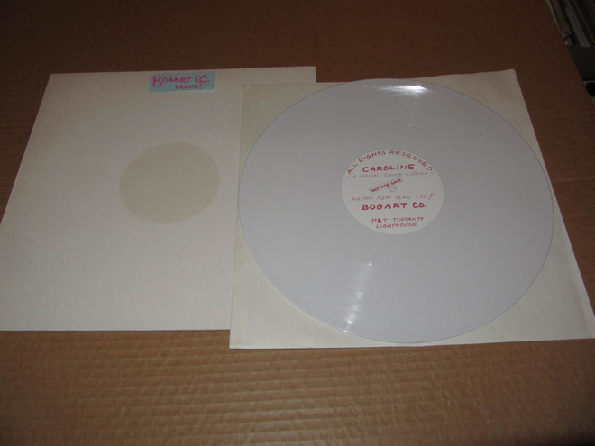 Bogart Co. 12" Caroline v.1987 PROMO ! WHITE VINYL