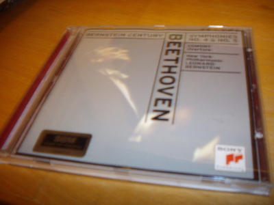 CD BEETHOVEN Symphonies No. 4 & No. 5.